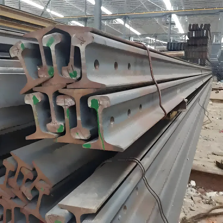 Rheilffordd dur golau 8m 12kg cyflymder uchel